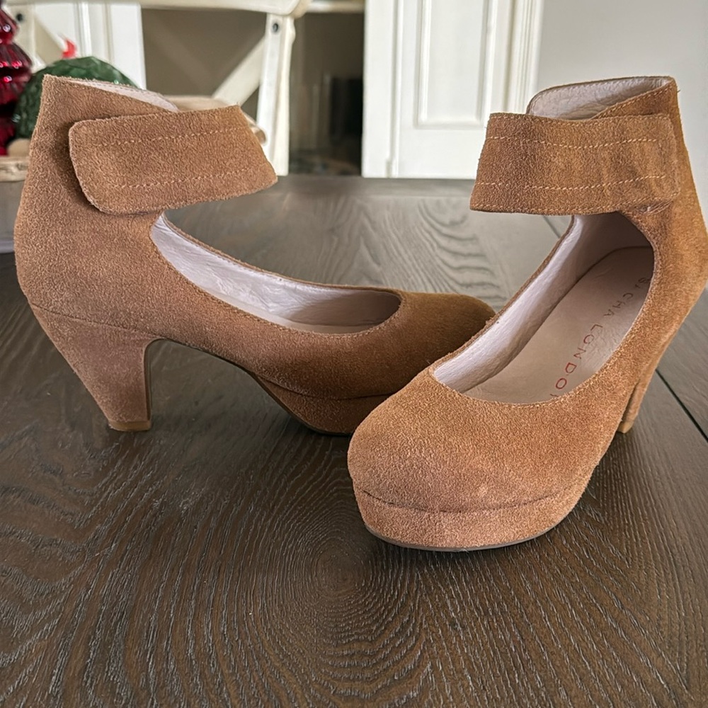 Suede shoes